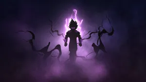 Mystic Power Silhouette Wallpaper