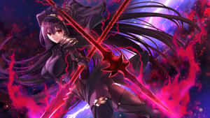 Mystic Shadow Anime Girl2560x1440 Wallpaper