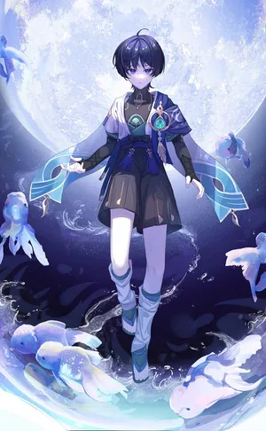 Mystical Aquatic Apprentice Wallpaper