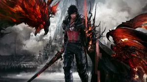 Mystical Battle In A Fantasy World= Wallpaper