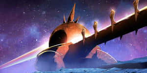 Mystical_ Bifrost_ Bridge_ Artwork Wallpaper