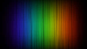 “mystical Black Rainbow Of Color And Beauty” Wallpaper