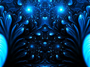 Mystical_ Blue_ Fractal_ Art.jpg Wallpaper