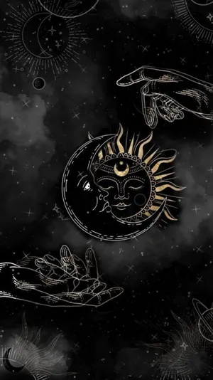 Mystical_ Celestial_ Artwork_i Phone6_ Wallpaper Wallpaper