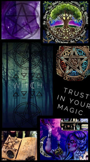 Mystical_ Collage_of_ Magic_ Symbols_and_ Spells.jpg Wallpaper