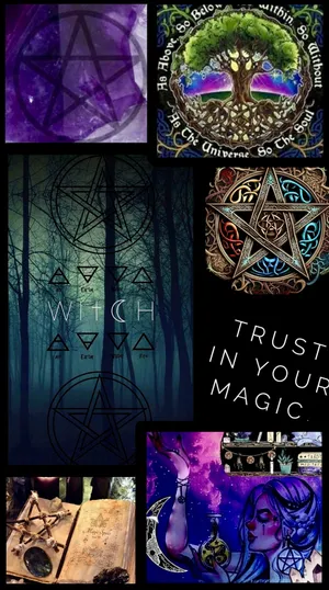 Mystical_ Collage_of_ Magic_ Symbols_and_ Spells.jpg Wallpaper