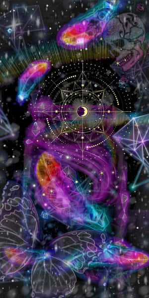 Mystical_ Cosmic_ Spellcasting Wallpaper