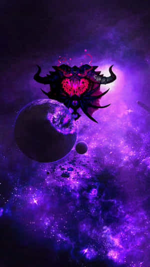 Mystical Cosmic Warlock Symbol Wallpaper