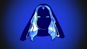 Mystical Crystal Maiden In Action Wallpaper