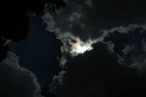 Mystical Dark Heaven In The Night Sky Wallpaper