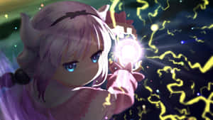 Mystical_ Energy_ Charge_ Anime_ Art Wallpaper