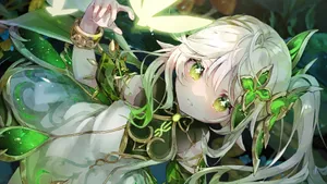 Mystical_ Forest_ Guardian_ Nahida.jpg Wallpaper