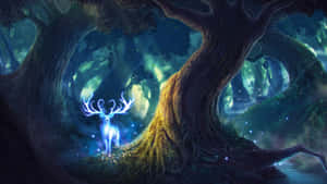 Mystical Forest Spirit Wallpaper