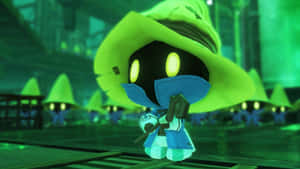 Mystical_ Green_ Hat_ Creature Wallpaper