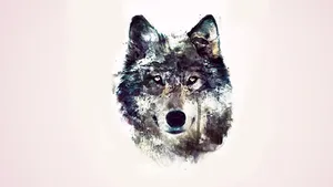 Mystical Guardian Wolf Wallpaper