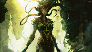 Mystical_ Medusa_ Artwork Wallpaper