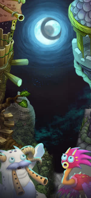 Mystical_ Monsters_ Moonlit_ Serenade Wallpaper