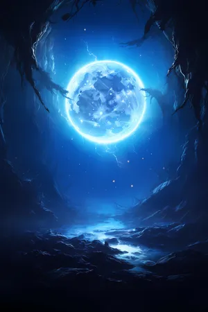 Mystical_ Moonlit_ Night_ Scene Wallpaper