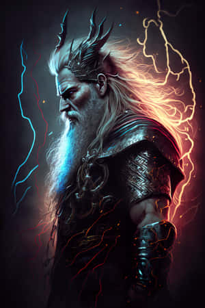 Mystical_ Odin_ Artwork Wallpaper