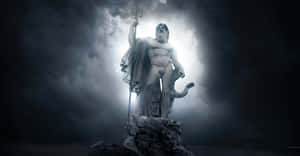 Mystical Pagan Ritual At Night Wallpaper