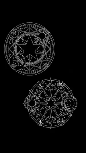 Mystical_ Pentagrams_and_ Symbols.jpg Wallpaper