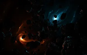 Mystical Portal Of Light And Darkness Wallpaper