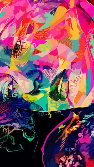 Mystical Psychedelic Dreamscape Wallpaper