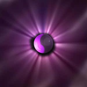 Mystical Purple Jewel Radiance Wallpaper