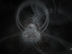 Mystical Representation Of Dark Energy In The Universe Wallpaper