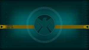 Mystical Shield With A Glowing Emblem Wallpaper