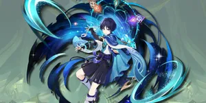 Mystical_ Sorcerer_ Anime_ Artwork.jpg Wallpaper