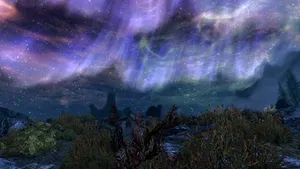 Mystical Sovngarde Skies Wallpaper