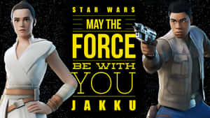 Mystical Sunset On The Desert Planet Jakku Wallpaper