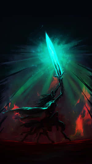 Mystical_ Sword_ Energy_ Artwork Wallpaper