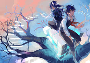 Mystical_ Twilight_ Flight Wallpaper