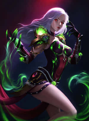 Mystical_ Warlock_ Artwork Wallpaper