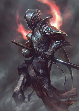 Mystical Warrior In Heroic Fantasy Wallpaper