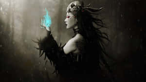 Mystical_ Witchcraft_ Forest_ Sorceress.jpg Wallpaper