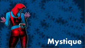 Mystique Backward Glance Wallpaper