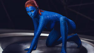 Mystique Crawling Silently Wallpaper