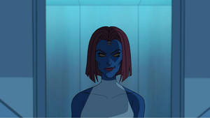 Mystique Evil Smirk Wallpaper