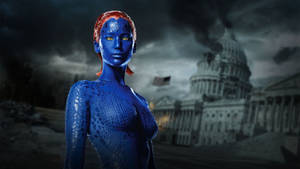 Mystique Fallen Capital Wallpaper