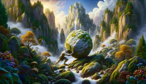 Mythical Sisyphus Eternal Struggle.jpg Wallpaper