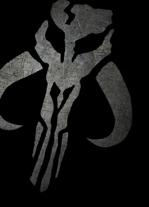 Mythosaur Symbol The Mandalorian Iphone Wallpaper