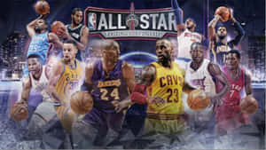 N B A All Star2016 Toronto Poster Wallpaper