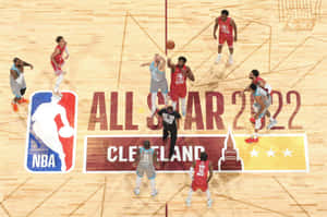 N B A All Star2022 Game Action Wallpaper