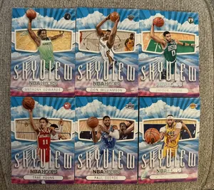 N B A Hoops Skyview Cards Collection Wallpaper