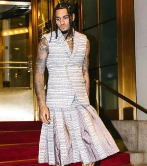 N B A Player Fashion Statement Wallpaper