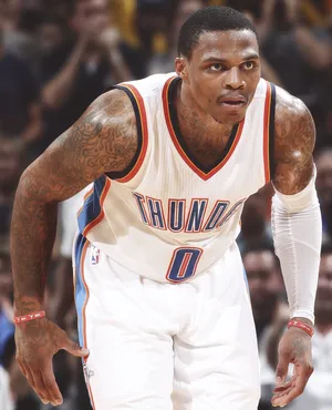 N B A Player Thunder Tattoos Wallpaper