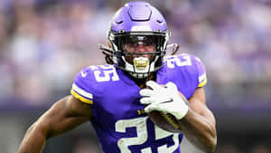 N F L Running Back In Action Wallpaper